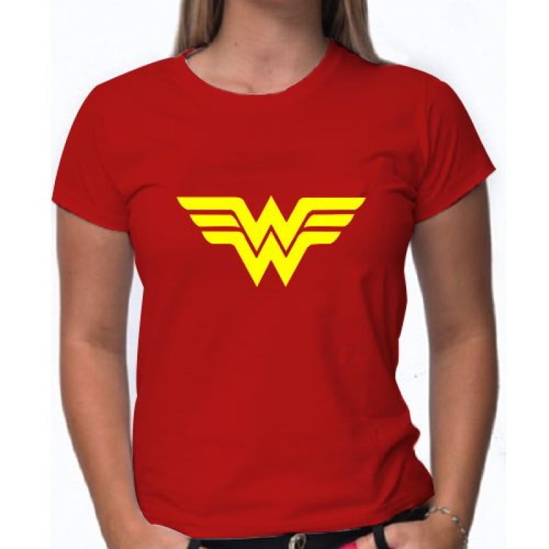 PRODUTO TESTE - Camiseta Mulher Maravilha - Vermelha - PODE EXCLUIR